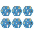 thumbnail image 2 of Balery 6 Pcs Cute Dogsleather Coasters Set, Drink Table Cup Coasters For Living Room Kitchen Coffee Decor, 2 of 9