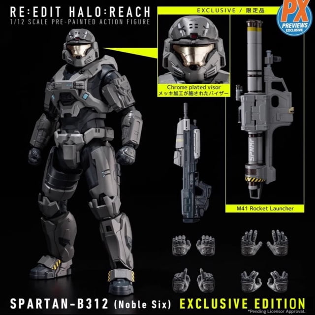 ReachB312 PVC Action Figure Model Movable with Accessories Box Set
