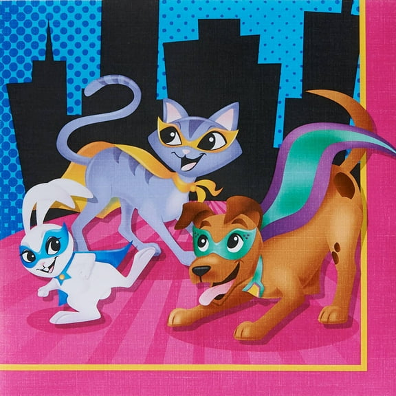 Superhero Pets Lunch Napkins (20ct)