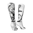 thumbnail image 3 of Pofeuu Capybara Riding Bicycle Print Stockings, Adult Running Hiking Socks for Youth and Adult-One Size, 3 of 8