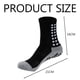 thumbnail image 5 of Calcetines de fútbol antideslizantes, calcetines deportivos neutros transpirables y cómodos, calcetines de fútbol negros con puntos de goma, calcetines de fútbol para hombres, mujeres y jóvenes,, 5 of 5