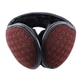 thumbnail image 1 of Cache-oreilles Marron Unisexe Pliable d'Hiver Cache-Oreilles Coupe-Vent Épais, 1 of 3