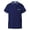 Navy, variant on XINXIAOO Work Polo Shirts for Men with Pocket Short Sleeve Breathable Lightweight Casual Dark Green Polo Shirts for Men, Size S-XXXXL