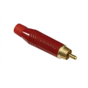 Amphenol Audio / Entertainment ACPR-RED RCA Series Male Cable Red