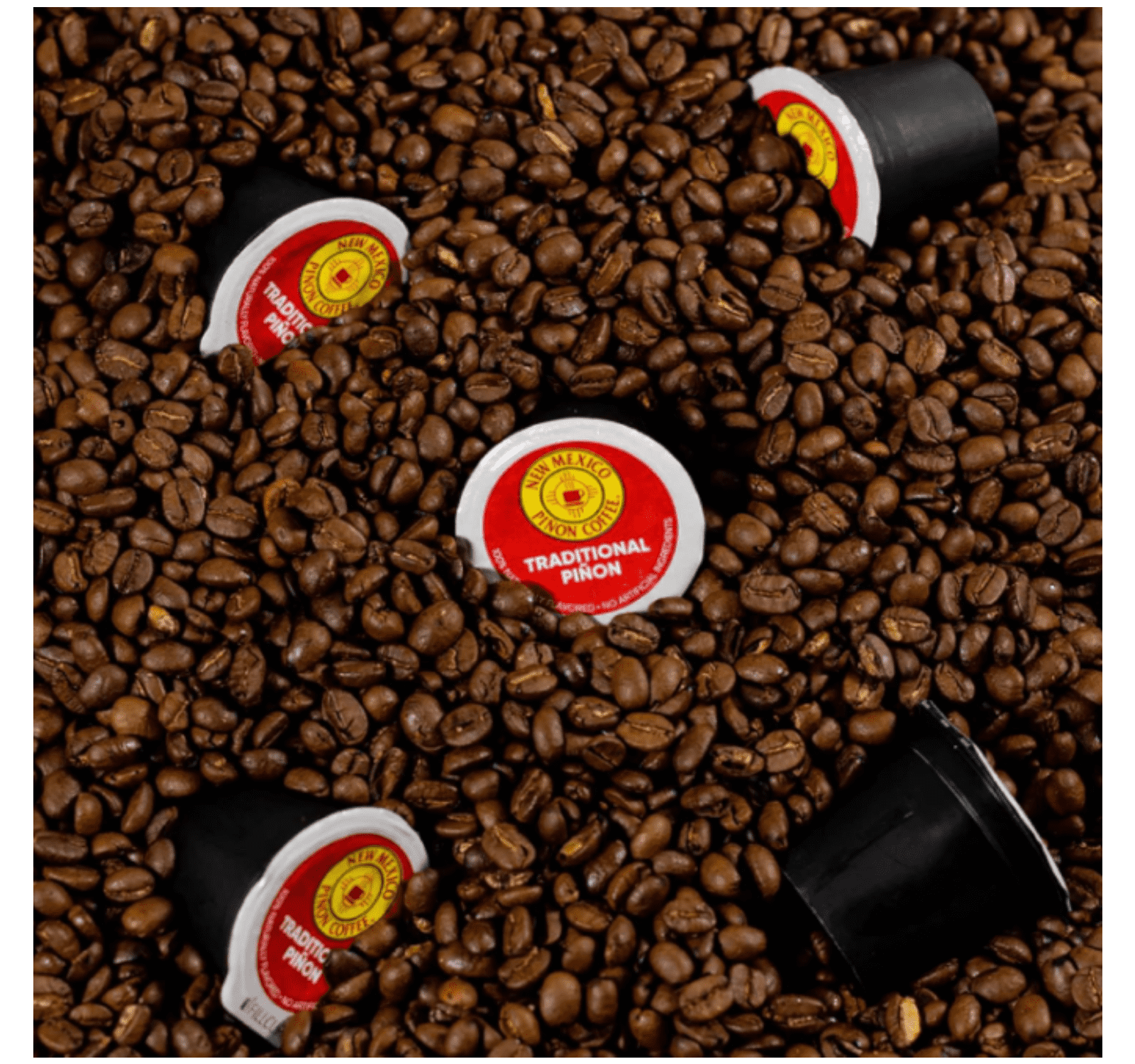 New Mexico Pinon Coffee Single Serve Coffee Pods, Compatible with Keurig K-Cup Brewers- 96 count Traditional Piñon