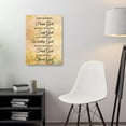 thumbnail image 4 of Happy Moments Praise God Wall Art,Christian Canvas Wall Decor,Religious Bible Verse Wall Art,Scripture Wall Decor for Christian Home Office Church, 4 of 6