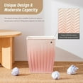 thumbnail image 3 of Bathroom , Stylish Garbage Container Bin for Living Room,1.32 Gallon/5 Liters Pink Small , Waste Basket for Bathroom, Kitchen, Office, Bedroom Room Decor, 3 of 6