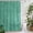 Teal, variant on Ochre Solid Color Shower Curtain - Water Repellent Fabric Shower Curtains Washable, Minimalist Vintage Linen Texture Modern Decorative Polyester Cloth Bathroom Curtains Modern Bath Decor 72"x72"