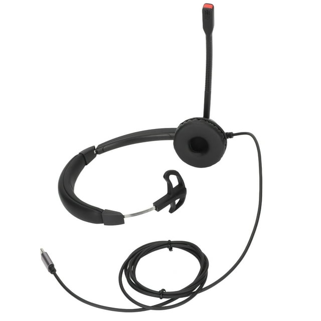 Auriculares telefónicos Auriculares monoaurales de atención al cliente con micrófono para call center Telemarketing