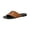 Brown, variant on Womens Summer Sandals, Cute Sandals for Women, Flat Sandals for Women, Vacation Sandals for Women, Women's Neon Cutout Slide Sandals, Flat Thong Style Summer Shoes, Brown 6