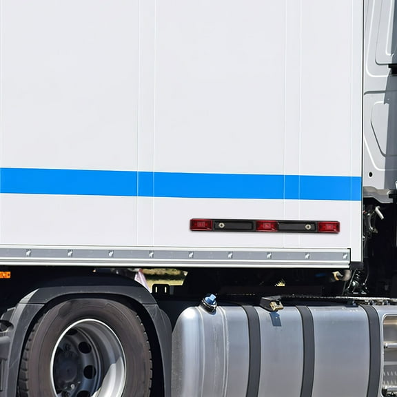 IDEANATEGRATE 1Pack Rectangular ABS Iron Brake Light for Camper Trailer 3.5x1.2x1.2in