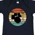 thumbnail image 4 of Inktastic Drum Set Retro Drummer Sunset Boys or Girls Baby Bodysuit, 4 of 5