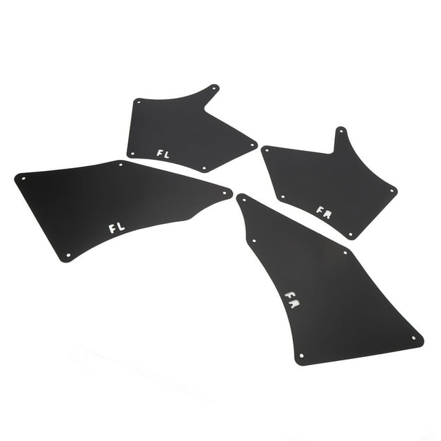 Splash Guards Liner Shields, Front Inner Splash Guards Liner Precise Fit Anti Aging Anti Impact EVA Rubber Front Left Right Wheel for Tacoma 2005 To 2020