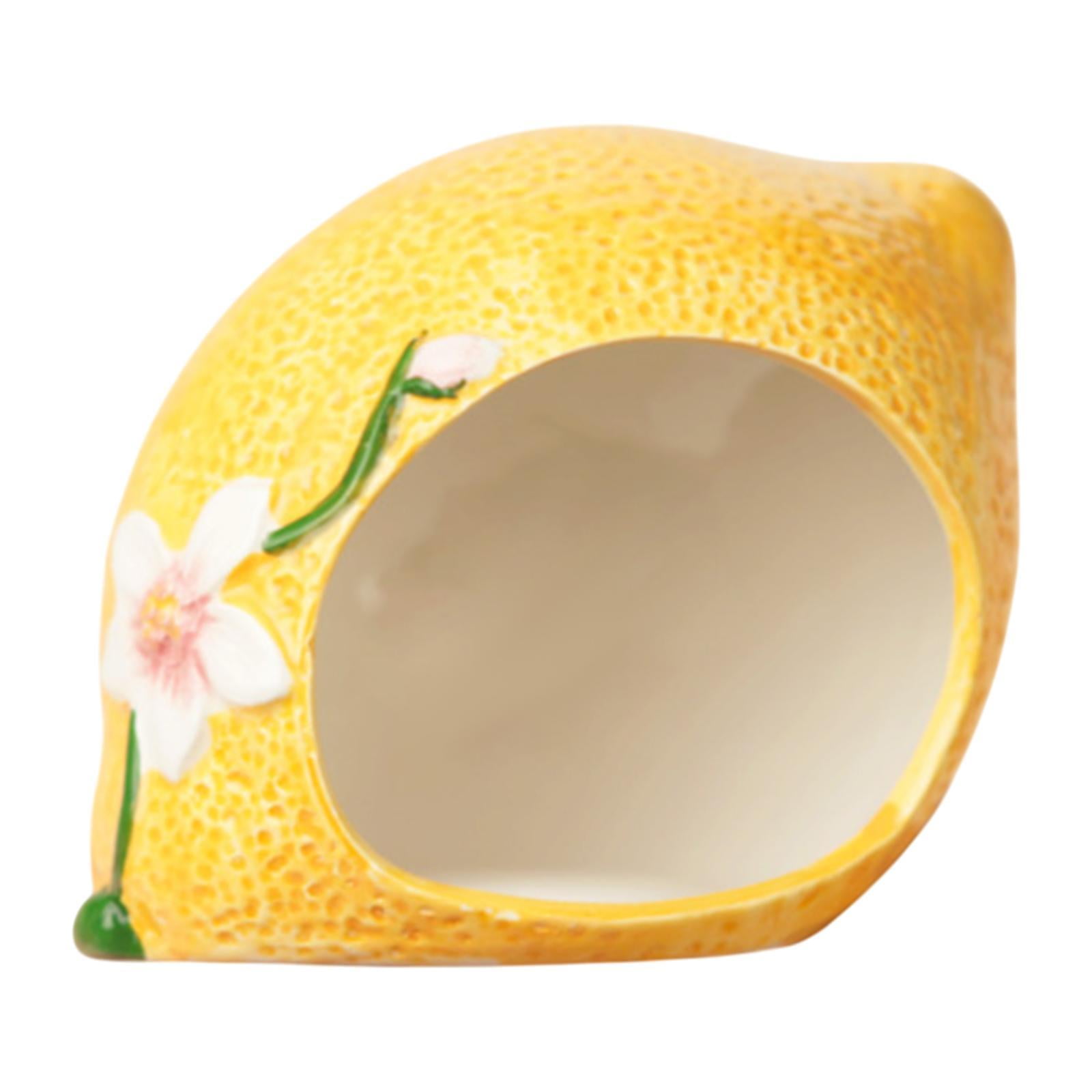 Fzaqwen Hamster House, Caumon Shape Cave Cave Hamster Cage Accessories, Nest Habitat Hut Cage Small Animal Hideout for Petit Hamster Pour Pets De Pets
