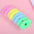 thumbnail image 4 of Sijiali Eraser Lightweight Elliptical shape Silicone Oval Soft Pencil Mark Eraser for School, 4 of 10