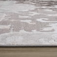 thumbnail image 3 of 4' X 6' Gray and Brown Southwestern Distressed Area Rug, 3 of 7