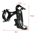 thumbnail image 4 of Soporte para teléfono celular con manillar de aleación de aluminio para Negro Cola soporte para teléfono de bicicleta, 4 of 4