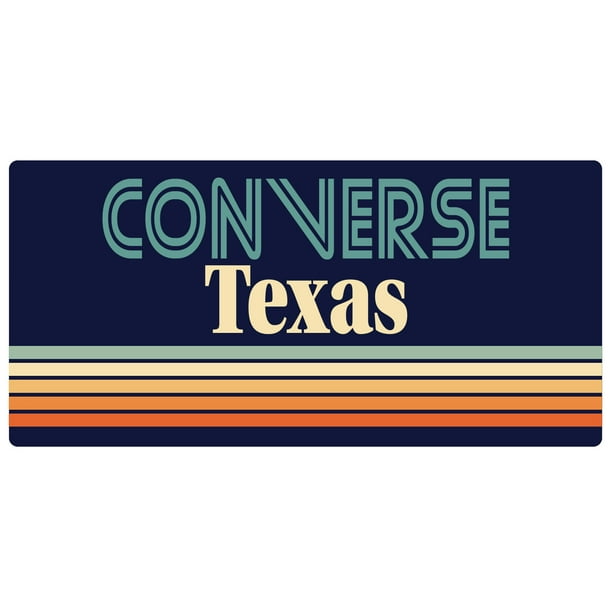 Converse Texas 5 x Fridge Magnet Retro Design Converse Texas 5 x Fridge Magnet Retro Design