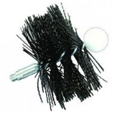 

RUTLAND Chimney Sweep 3 inch Round Poly Pellet Stove Brush - 1/4-20 Thread
