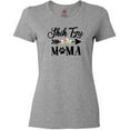 thumbnail image 3 of Inktastic Shih Tzu Mama with Flowers and Arrow Women's T-Shirt, 3 of 5