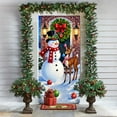 thumbnail image 4 of HomeKingdee Christmas Front Door Cover Xmas Tree Door Cover Banner Merry Christmas Door Hanging Backdrop Decorations for Home Winter Holiday Party Decor, 4 of 6