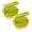 Green 2 PCS, variant on Vegetable Scrubber Brush,Reusable Fruit and Vegetable Brushes with Handle,Vegetable Brush Scrubber for Food,Veggie Wash Brush with Stiff Bristles,Cleaner Brush for Fruits,Potatoes & More (White)