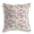 thumbnail image 3 of 18â€ Pink Yellow Roses Indoor Outdoor Throw Pillow, 3 of 4