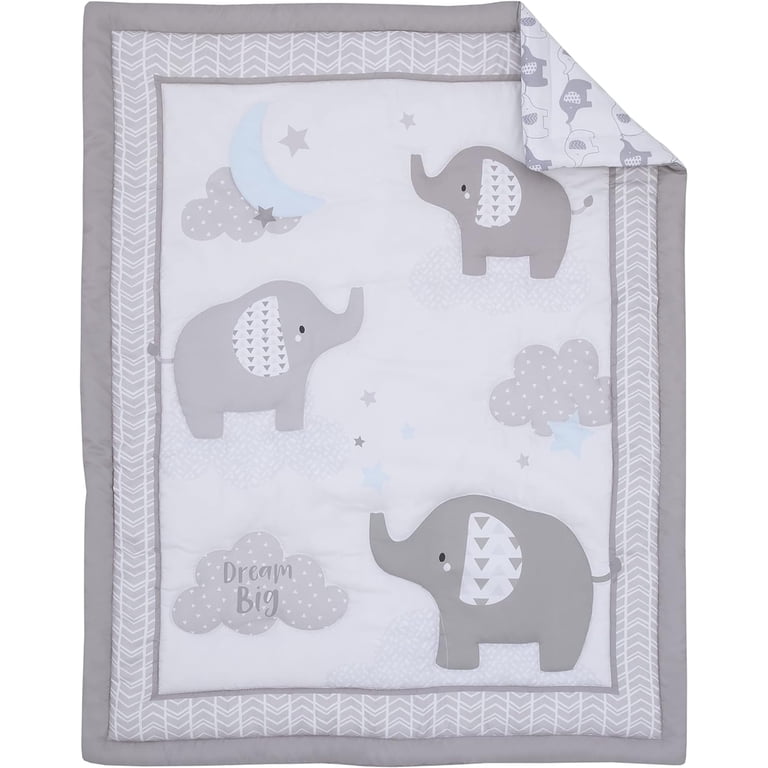 Little Love By Nojo Dream Big 3-Piece Mini Crib Set photo 2