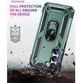 thumbnail image 6 of Case for S23+ Case Samsung S23 Plus Phone Case Galaxy S23 Plus Case,[ Military Grade ] Shock-Absorption TPU Bumper Cover Anti-Scratch Case with Kickstand for Samsung S23 Plus Teal, 6 of 12