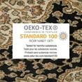 thumbnail image 5 of Home Dynamix Royalty Medallion Traditional Area Rug, Black/Ivory, 7'8"x10'4", 5 of 6