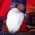 thumbnail image 3 of Patriotic USA Gnomes Set of 3, Handmade USA Swedish Tomte 4th of July Gnomes Plush, Fourth of July Ornament for Home, Folklore Gnome Kitchen Tiered Tray Decoration, 3 of 8