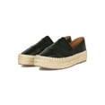thumbnail image 5 of Women Leatherette Round Toe Espadrille Slip On Flatform Sneakers 18718, 5 of 6