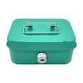 thumbnail image 1 of Money Safe Lockable Cash Box with Key,Portable Piggy Box Made of Metal ,Office Key Storage, 1 of 6