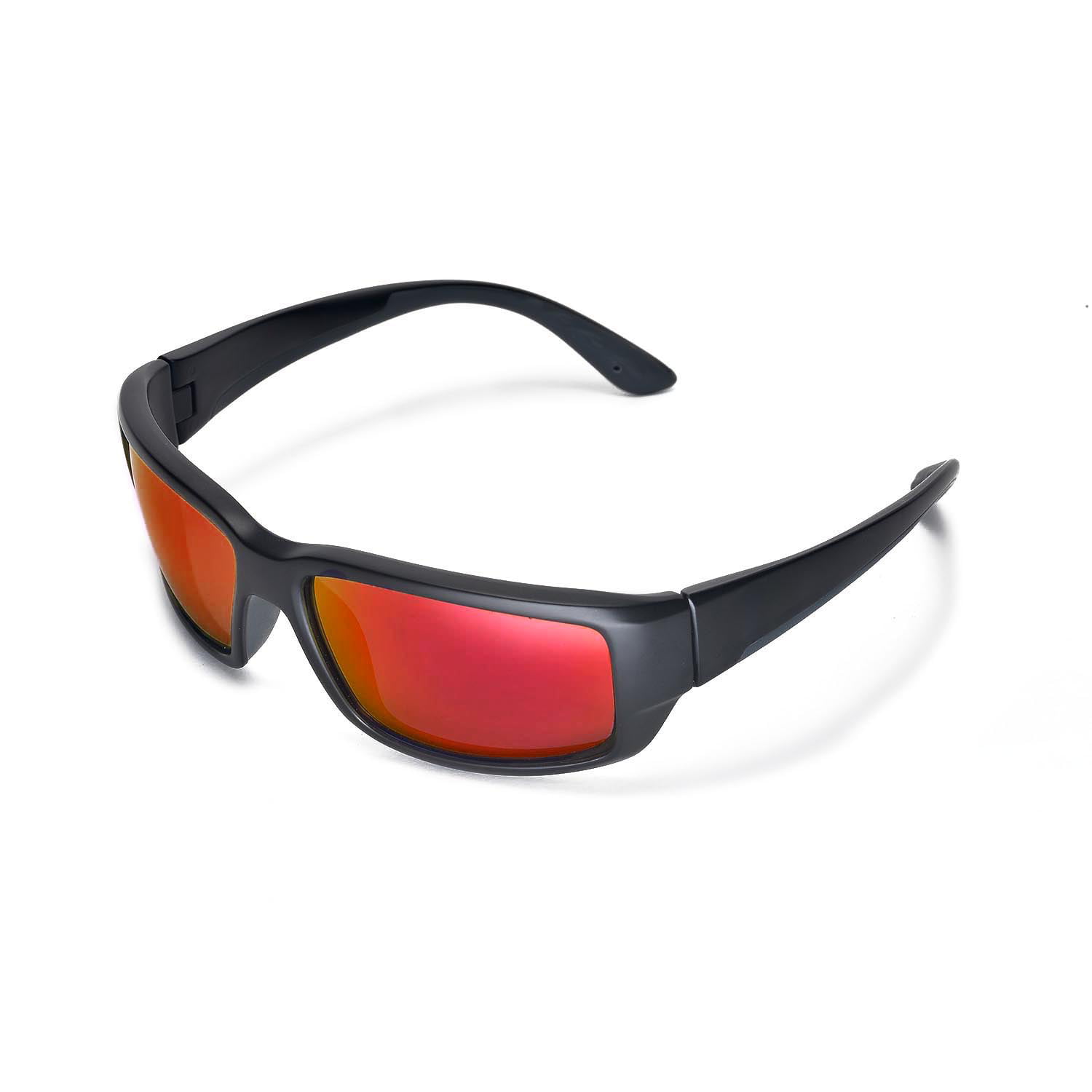 Costa Del Mar Walleva Black Polarized Replacement Lenses For Costa Del Mar Fantail Sunglasses 