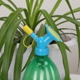 thumbnail image 3 of 5 uds 2 en 1 tapa de botella rociadora-tapa de botella de plástico de doble cabeza-regadera florero hervidor cabezal de ducha herramientas para tarros, 3 of 5