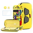 thumbnail image 1 of HYPERCASE Yellow Switch Case Kit for NS Accessories, with Portable Switch Carrying Travel Case, Hardshell NS Protective Cover Skin of Peely, HD Screen Protector & 2 Cute, 1 of 7