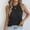 Black, variant on Generic Women's Summer Halter Tank Tops Sleeveless Casual Racerback Loose Shirts Knit Cami Sweater Vest