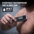 thumbnail image 6 of NEXPURE Body Hair Trimmer for Men, Groin Trimmer, Mens Pubic Hair Trimmer, Wet/Dry Shaver Groomer, with LED Light, IPX5 Waterproof, 6 of 8