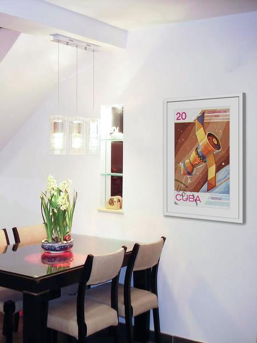 "Cuban Space Module" Framed Painting Print