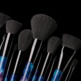 Docolor 12Pcs Galaxy Stars Makeup Brush Set Professional Face Blending