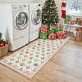 thumbnail image 3 of Lahome 2'x6' Moroccan Kitchen Rug 2x6ft Washable Hallway Runner Rug ,Non Slip Boho Runner Rug,Moroccan Area Rugs,Non-Shedding Stain Resistant Kitchen Mat for Entry Bedroom Hallway Beige, 3 of 10