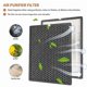 thumbnail image 2 of Fy2420/30 Fy2422 Activated Carbon Hepa Filter Sheet Air Purifier Replacement Filter Ac2889 Ac2887 Ac2882, 2 of 5