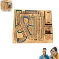 thumbnail image 6 of Cribbage Wars Board Game, Cribbage Wars, Cribbage War Game, Cribbage Boards Unique, Built-in Storage Compartment for Cribbage Pegs, 2024 New Wooden Cribbage Board Game Set for Adults & Kids, 6 of 6