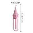 thumbnail image 3 of Usloyux Castle Spire Bookmark Accessory, Whimsical Fan Bookmark Decorative Read Lover Gift, Plastic Bookmark for Reading Books Novels Journals, Bookworm Accessory for Home Office Library Display, 3 of 8