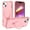 Pink, variant on Allytechgroup Military-Grade Shockproof iPhone 13 Case,MagSafe-Compatible Apple iPhone 13 Cover with Magnetic Back Cover & Built-in Ring Holder Kickstand for Car Mount Phone Case,Pink