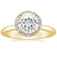 thumbnail image 6 of KDSJSXW Stainless Steel Rings for Women Large Gemstone Diamond Fashion Ring for Women Fashion Jewelry Popular Accessories Holiday Gift for Wife Pinky Ring Non Tarnish Gold Rings (Gold,9), 6 of 6