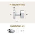 thumbnail image 4 of Mega Handles | Buena Passage Knob | Polished Chrome, 4 of 4