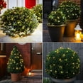 thumbnail image 2 of 96 LED Christmas Net Lights Outdoor,8 Modes Net Mesh String Lights Waterproof, Connectable Plug in Mesh Net Lights for Garden, Yard, Bushes, Trunk, Xmas Tree, Indoor Outdoor Decor, 2 of 3