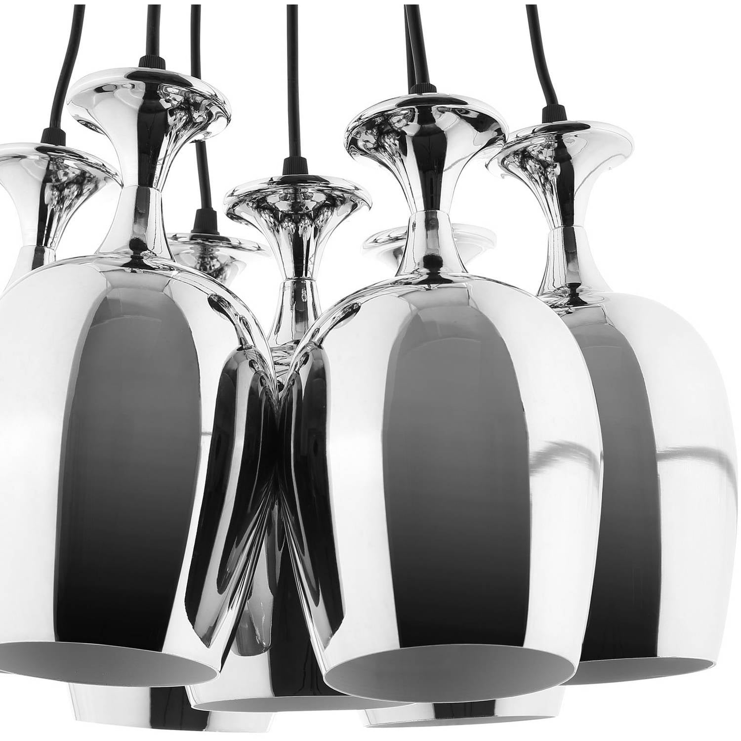 Goodwill Metal Chandelier in Silver
