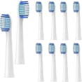 thumbnail image 1 of Pack of 10 replacement brushes compatible with Oral-B Pulsonic brush heads, 1 of 5